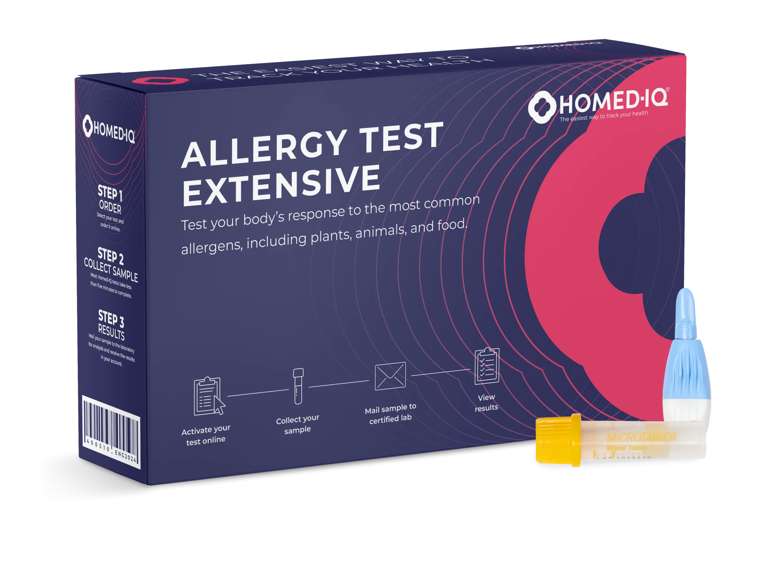 Homed-IQ Allergy Test Extensive