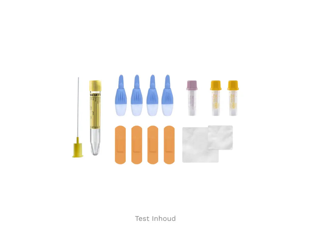 Essential 7: Algemene en uitgebreide Bloedonderzoek test