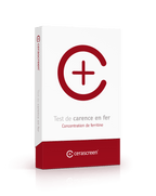Test de carence en fer - Taux de fer dans le sang