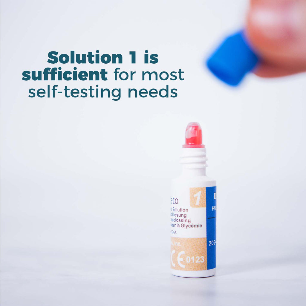 Solution de contrôle de la glycémie Go-Keto (x3)