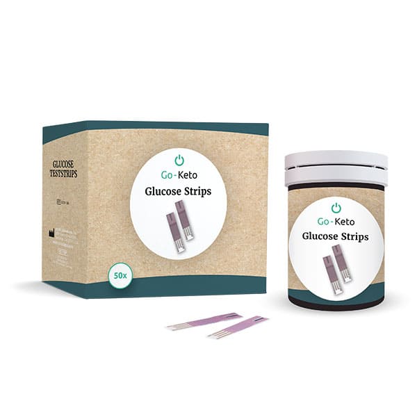 Bandelettes de test de glucose Go-Keto (x50)