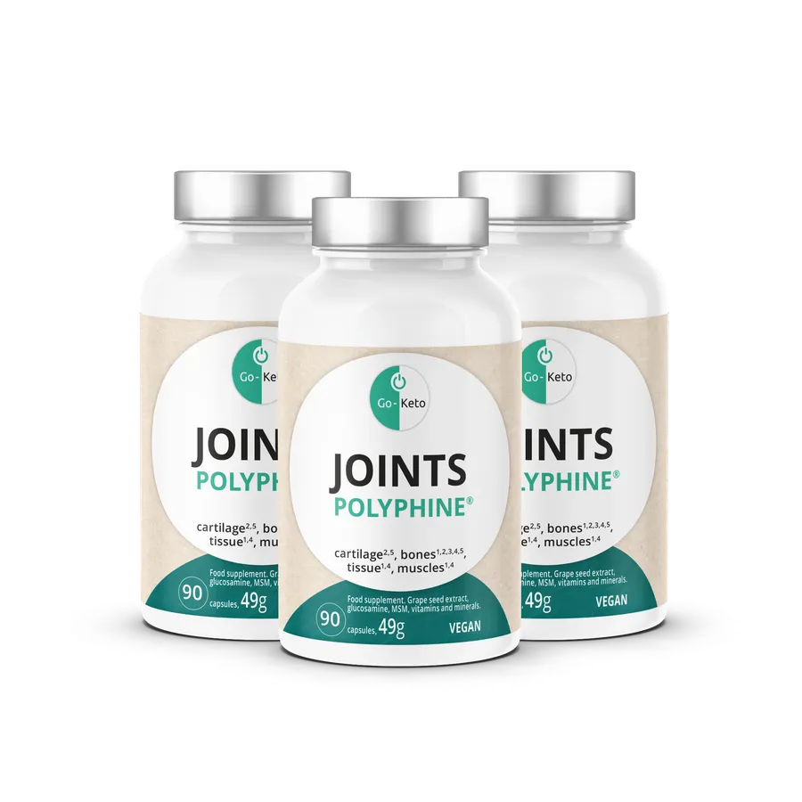 Good for Joints – Glucosamine, MSM, OPC & Vitamins D3, K2, C – 90 Capsules (45 Days)