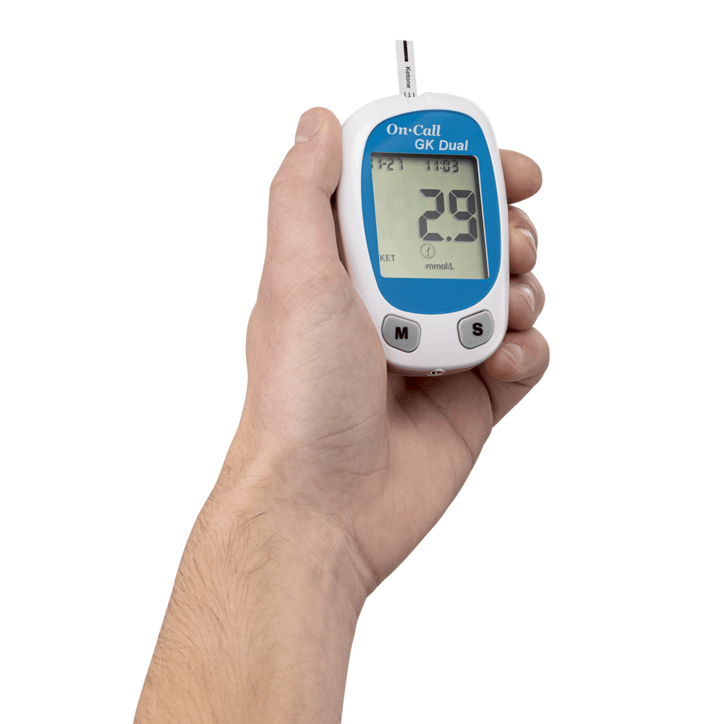 GK Dual Glucose and Ketone Meter mg/dl (excl. teststrips, lancets, lancing device) 2nd chance