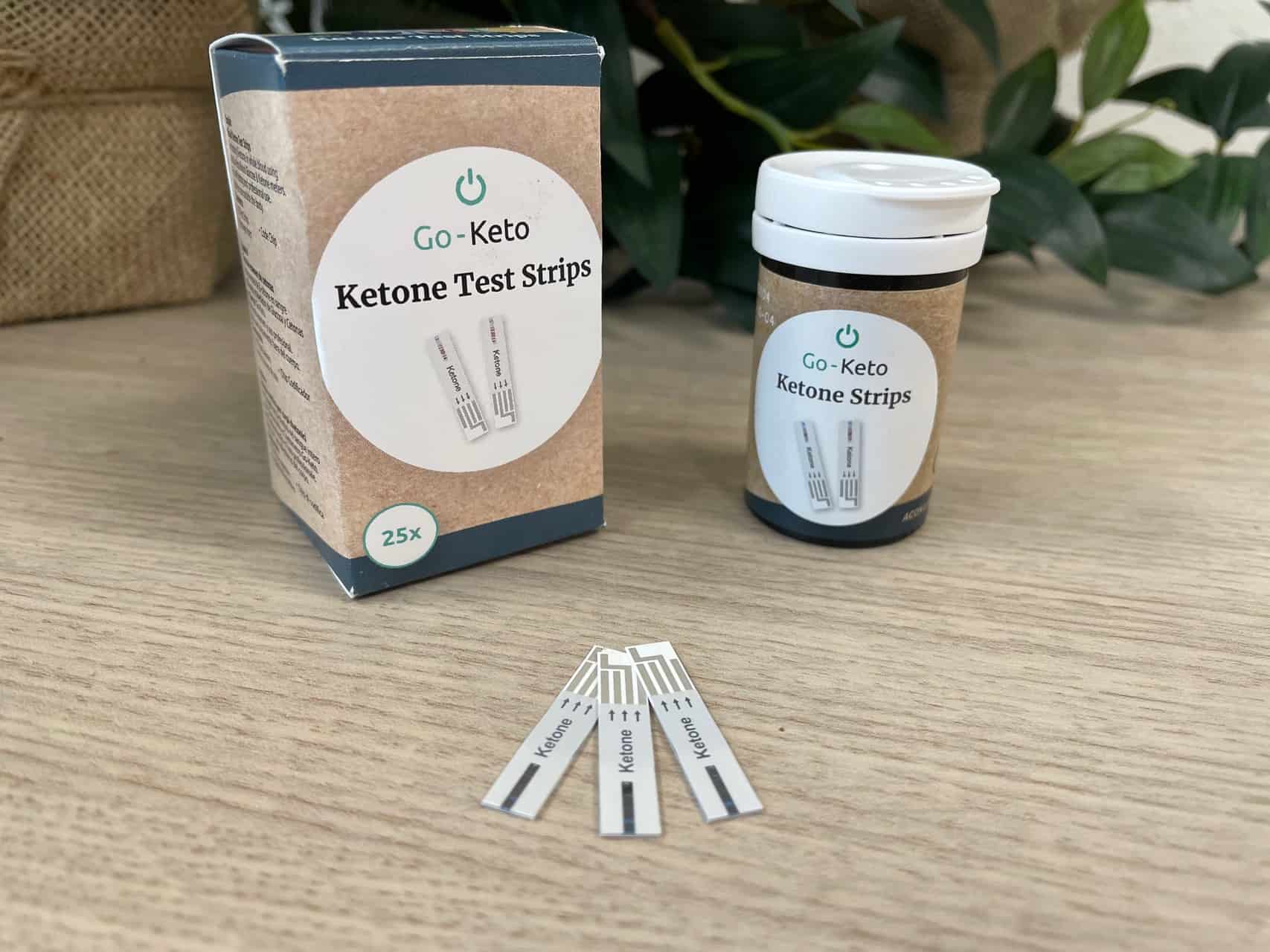 Go-Keto 100 bandelettes de test de cétone sanguine + 100 lancettes