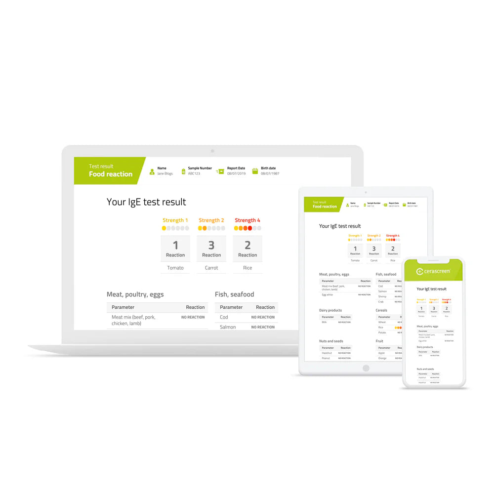 Cerascreen Food Intolerance Test & Food Allergy Test