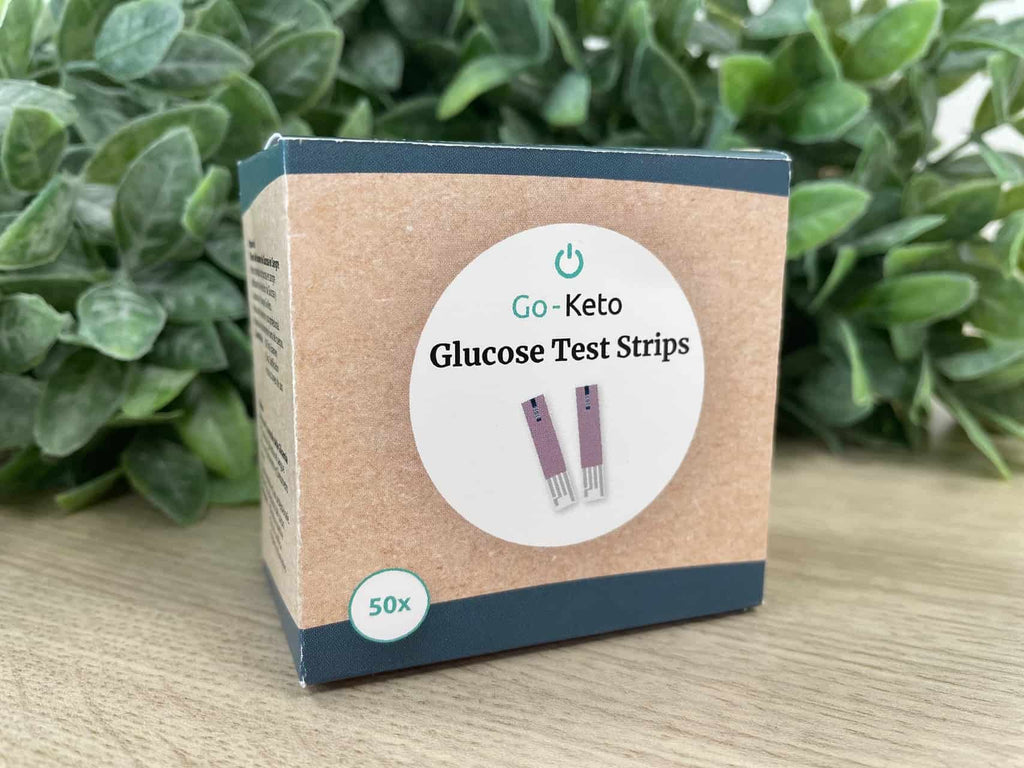 Go-Keto 100 bandelettes de test de glycémie + 100 lancettes
