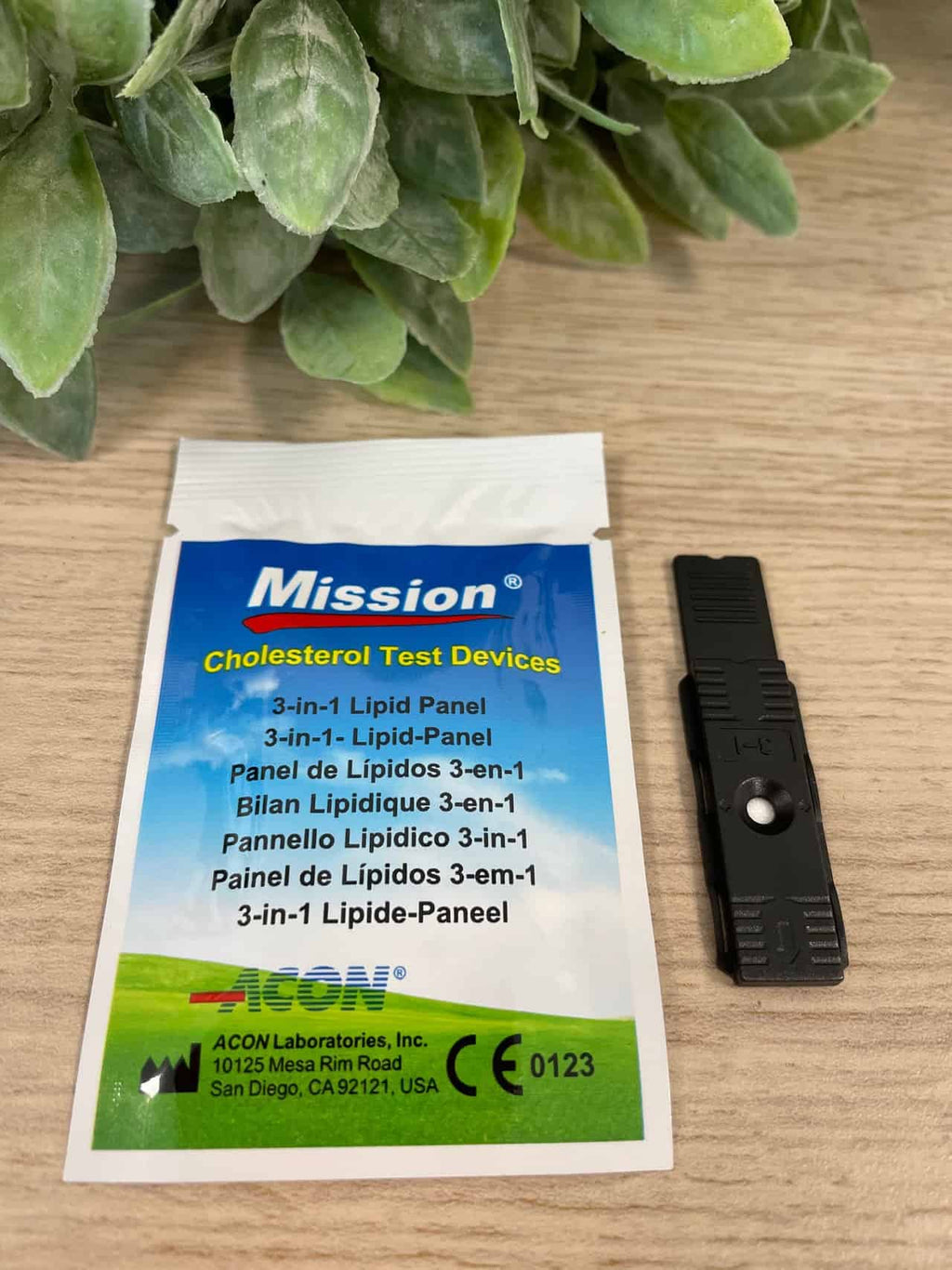 Mission 3-in-1 Cholesterol Teststrips (x25)