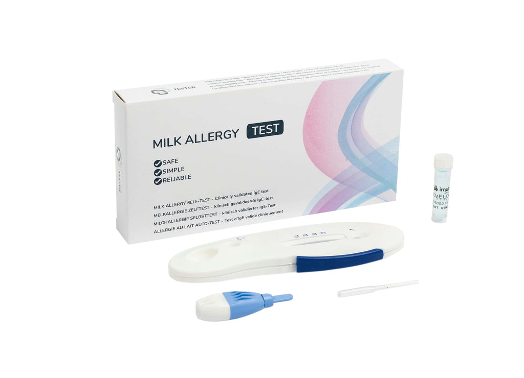 Test d'allergie au lait