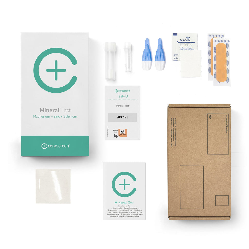 Test de carence en minéraux