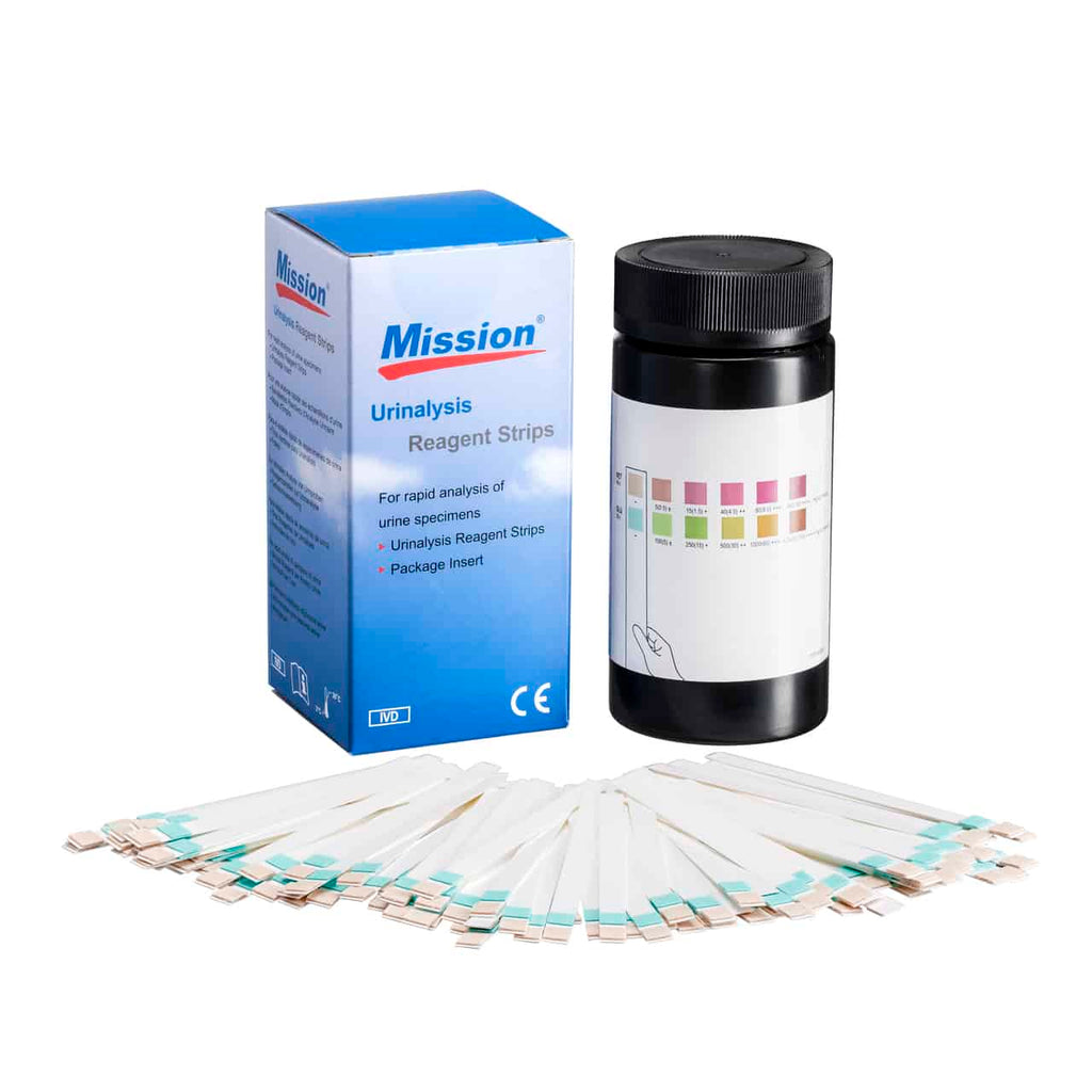 Go-Keto Glucose and Ketone Urinalysis Strips (x100)