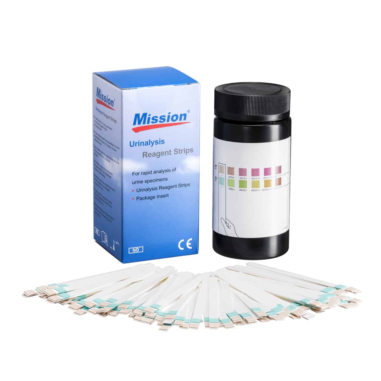 Go-Keto Glucose and Ketone Urinalysis Strips (x100)