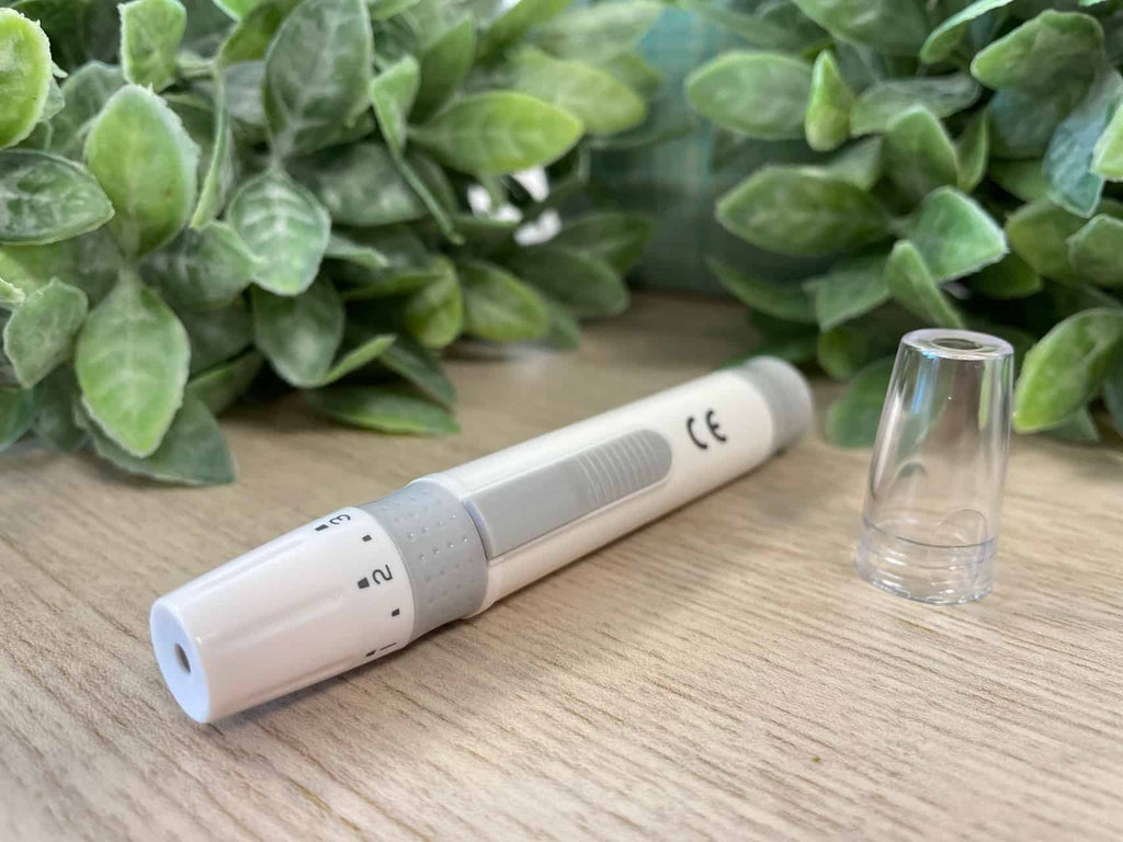 On Call Lancing Device