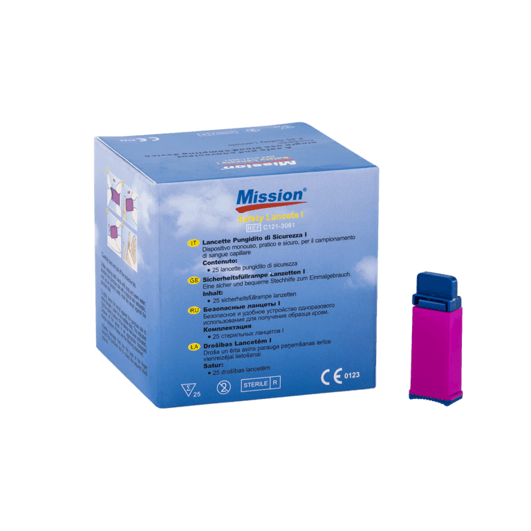 Mission 3-in-1 Lancets (x25)
