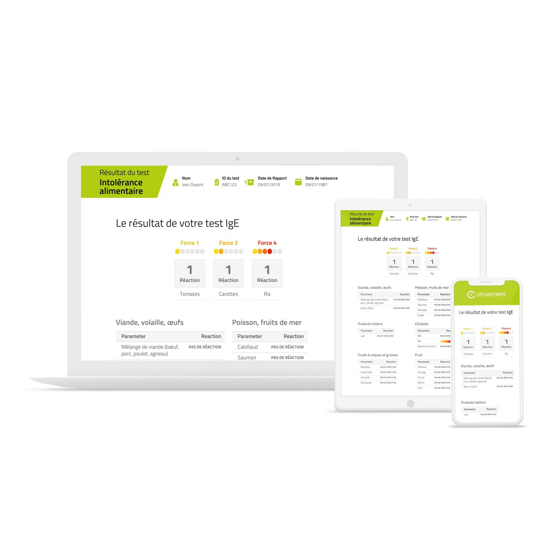 Pack Avantage - 2 Tests allergie et intolérance alimentaire